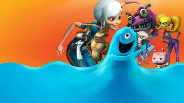 Backdrop for the TV series "Monsters vs. Aliens" #1445402