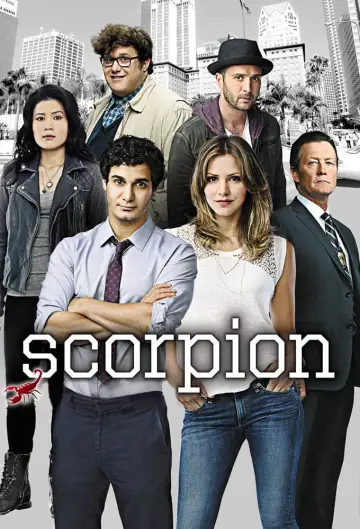 Poster for the TV series "Scorpion" #1300823