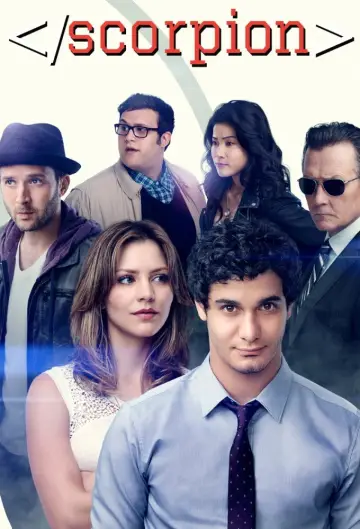 Poster for the TV series "Scorpion" #1300825