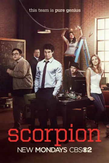 Poster for the TV series "Scorpion" #1300827