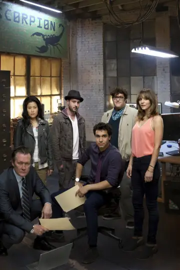 Poster for the TV series "Scorpion" #1300840