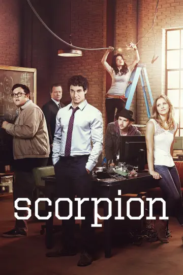 Poster for the TV series "Scorpion" #1300841
