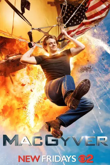 Poster for the TV series "MacGyver" #1321737