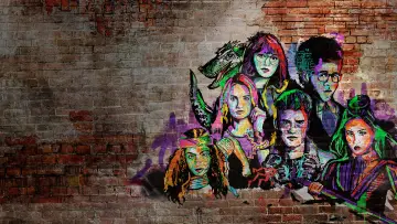 Backdrop for the TV series "Marvel