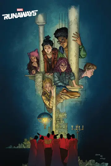 Poster for the TV series "Marvel