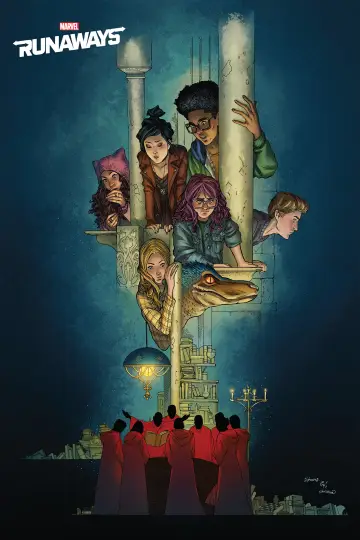 Poster for the TV series "Marvel