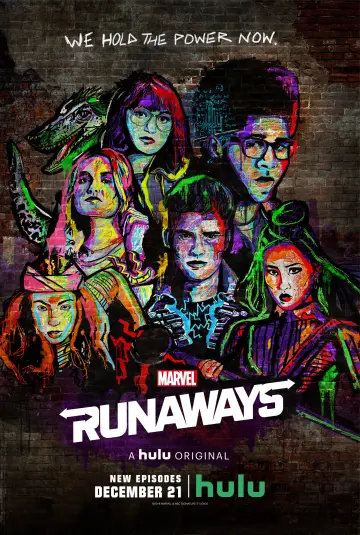 Poster for the TV series "Marvel