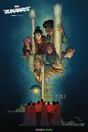 Poster for the TV series "Marvel