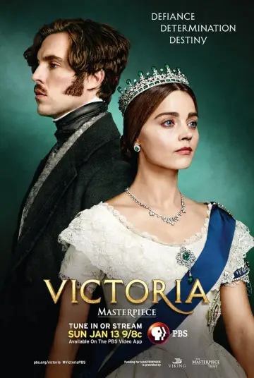 Poster for the TV series "Victoria" #1356938