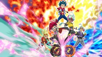 Backdrop for the TV series "Beyblade Burst" #1331959