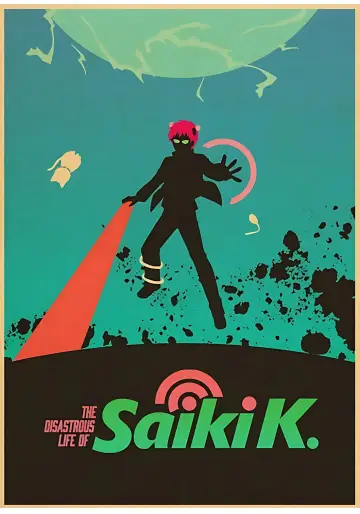 Poster for the TV series "The Disastrous Life of Saiki K." #1372063