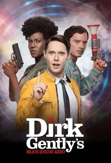 Poster for the TV series "Dirk Gently