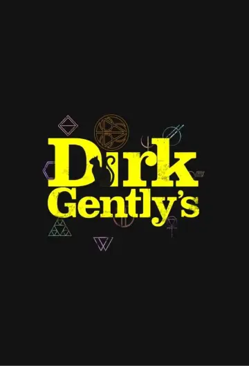 Poster for the TV series "Dirk Gently