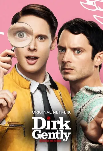 Poster for the TV series "Dirk Gently
