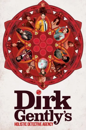 Poster for the TV series "Dirk Gently