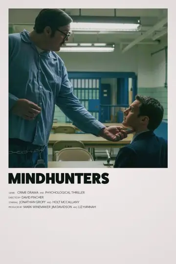 Poster for the TV series "MINDHUNTER" #1345581