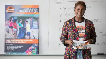 Backdrop for the TV series "Insecure" #1365153