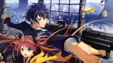Backdrop for the TV series "Black Bullet" #1463342