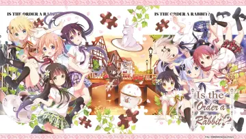 Backdrop for the TV series "Is the Order a Rabbit?" #1434623