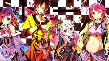 Backdrop for the TV series "No Game No Life" #1458435