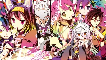 Backdrop for the TV series "No Game No Life" #1458436