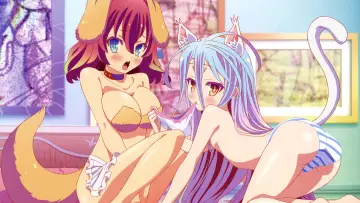 Backdrop for the TV series "No Game No Life" #1458438