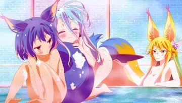 Backdrop for the TV series "No Game No Life" #1458439