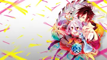 Backdrop for the TV series "No Game No Life" #1458444