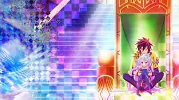 Backdrop for the TV series "No Game No Life" #1458452