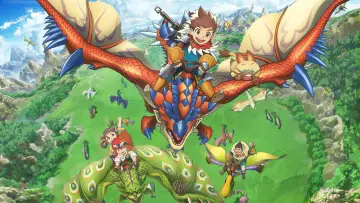 Backdrop for the TV series "Monster Hunter Stories: Ride On" #1364255