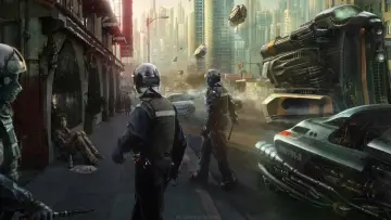 Backdrop for the TV series "Altered Carbon" #1361356