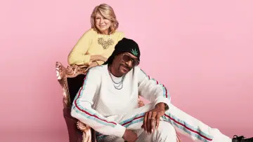 Backdrop for the TV series "Martha & Snoop