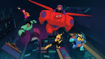 Backdrop for the TV series "Big Hero 6 The Series" #1338043