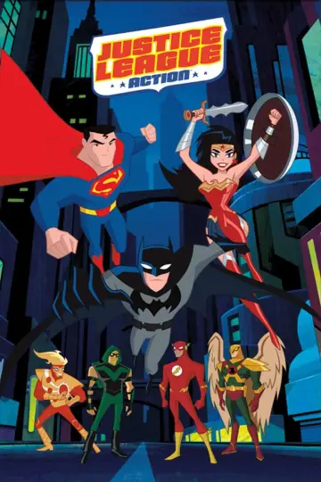 Poster for the TV series "Justice League Action" #1364988