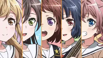 Backdrop for the TV series "BanG Dream!" #1364277