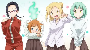 Backdrop for the TV series "Interviews with Monster Girls" #1546395