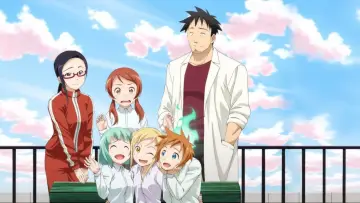Backdrop for the TV series "Interviews with Monster Girls" #1546400