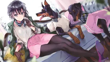 Backdrop for the TV series "Masamune-kun