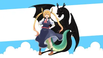 Backdrop for the TV series "Miss Kobayashi