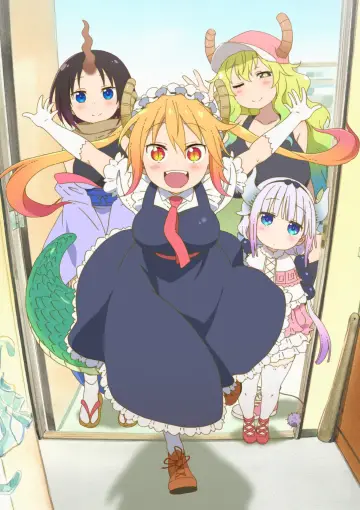 Poster for the TV series "Miss Kobayashi