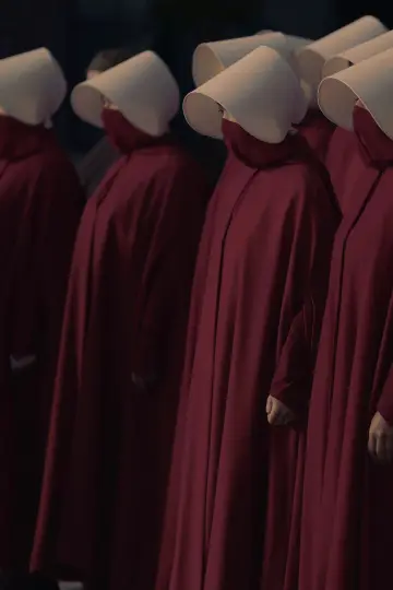 Poster for the TV series "The Handmaid