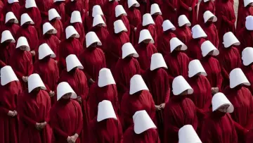 Backdrop for the TV series "The Handmaid