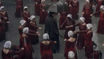 Backdrop for the TV series "The Handmaid
