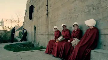 Backdrop for the TV series "The Handmaid