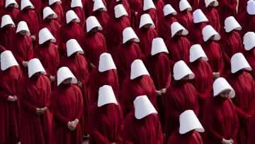 Backdrop for the TV series "The Handmaid