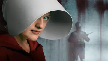 Backdrop for the TV series "The Handmaid