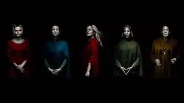 Backdrop for the TV series "The Handmaid