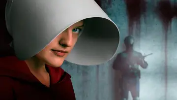 Backdrop for the TV series "The Handmaid