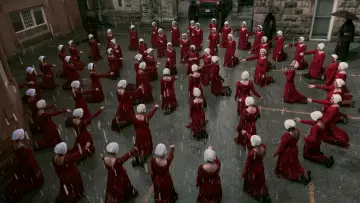 Backdrop for the TV series "The Handmaid