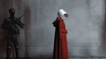 Backdrop for the TV series "The Handmaid